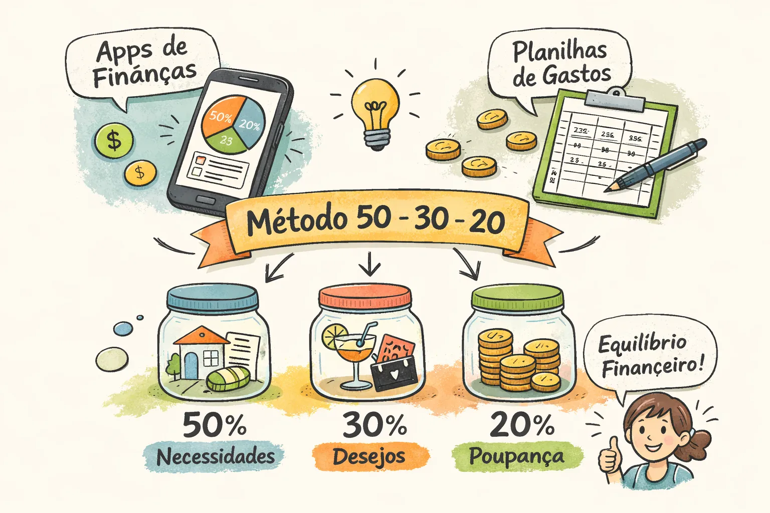 controle de gastos apps planilhas e o mtodo 50 30 20