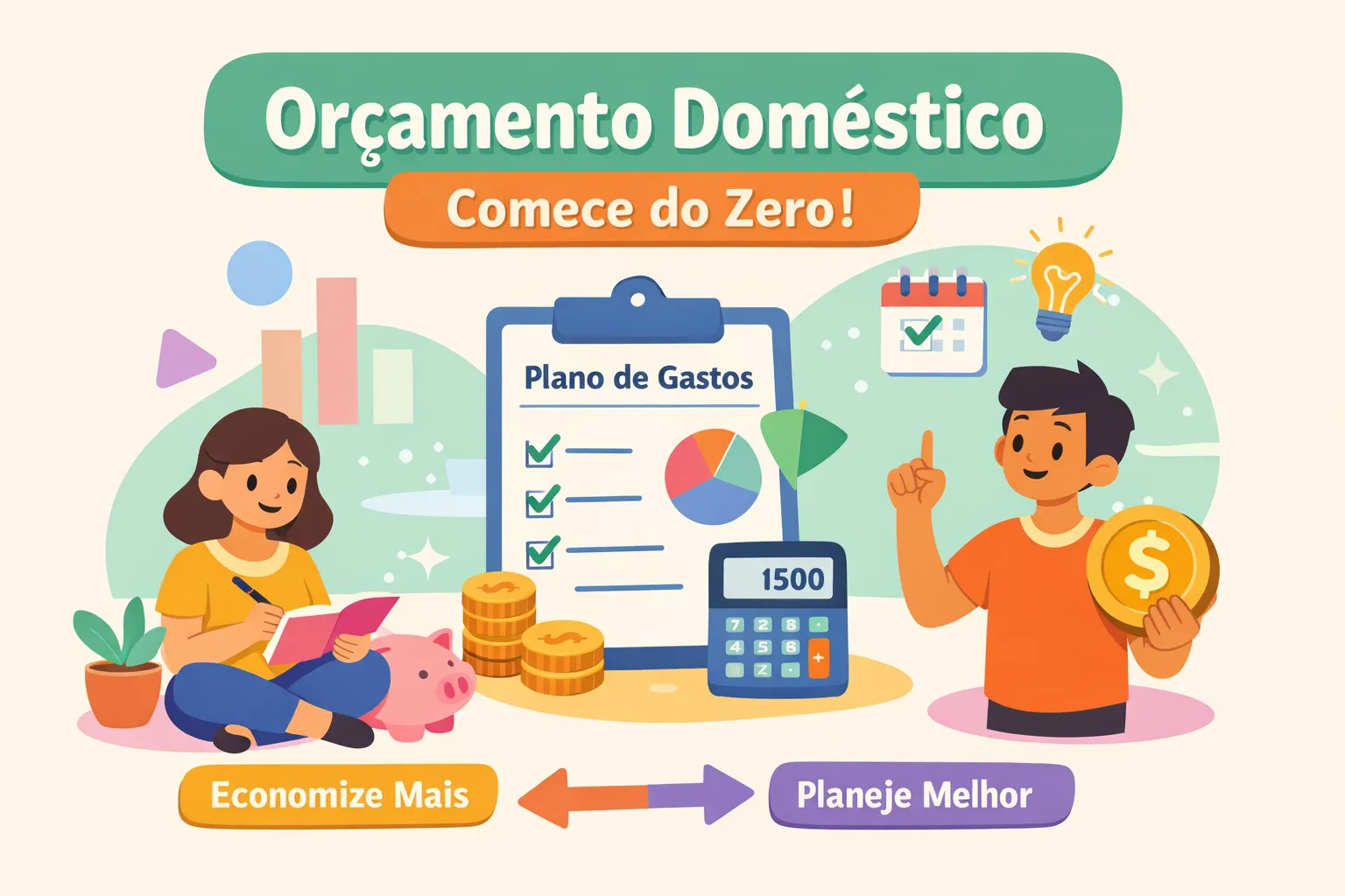 oramento domstico como montar o seu do zero hoje