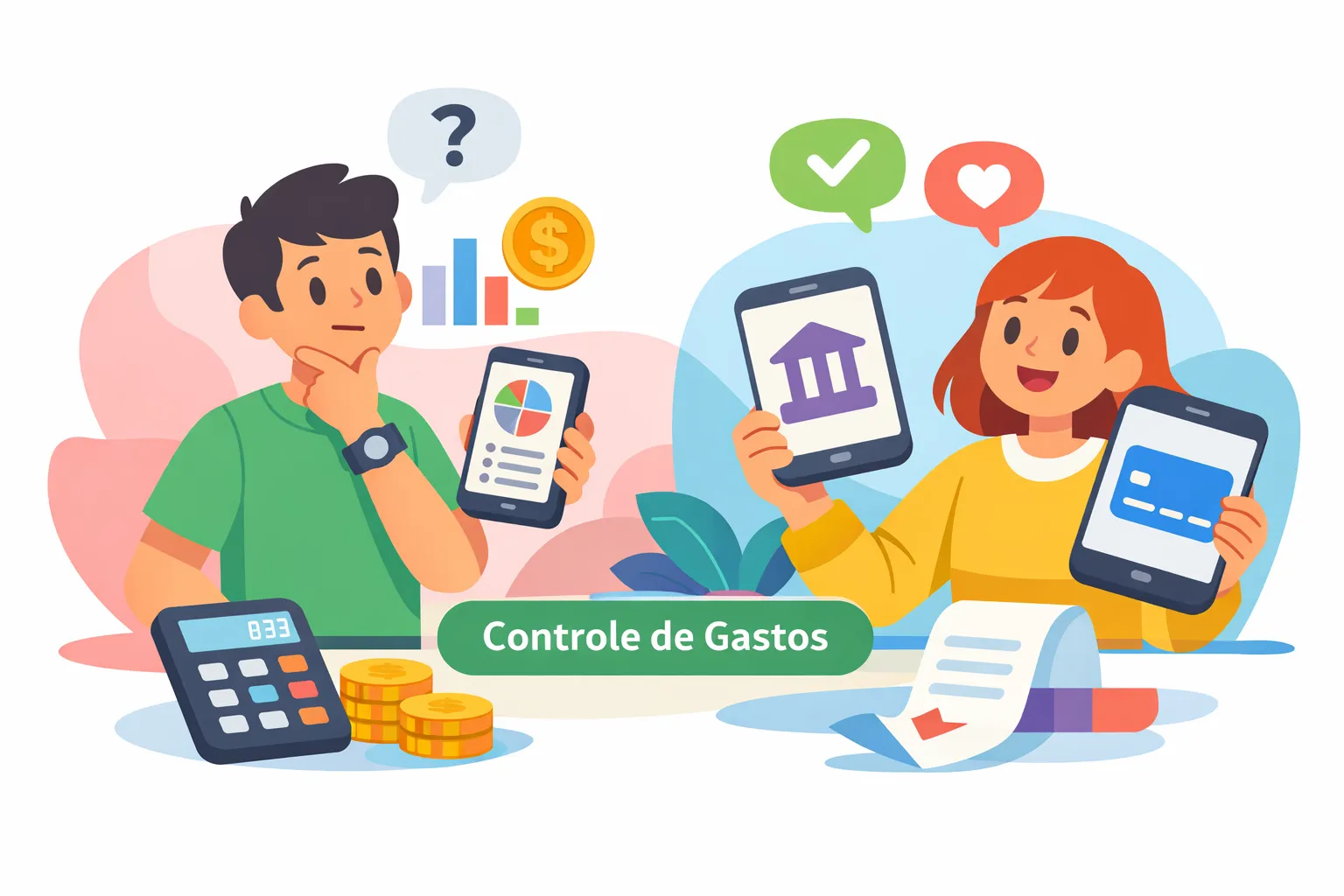 qual banco digital melhor para controlar gastos