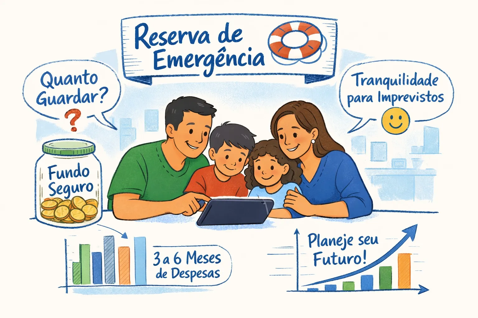 reserva de emergncia no brasil quanto voc deve guardar