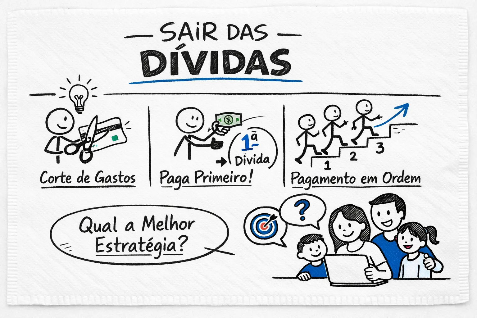 sair das dvidas rpido qual estratgia funciona melhor