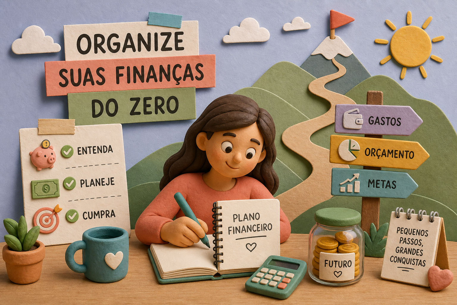 como organizar seu dinheiro do zero com um roteiro simples 2