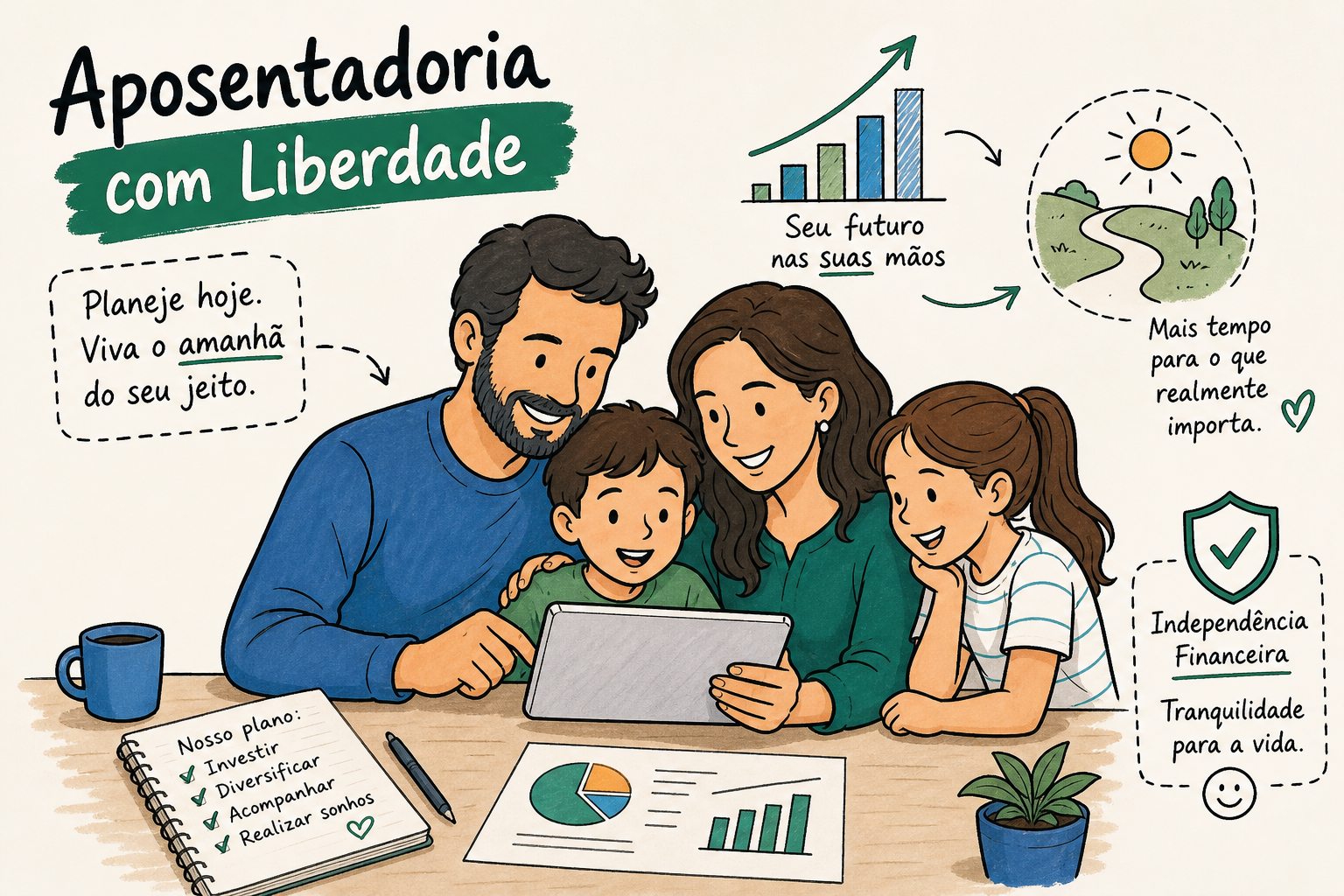 como se aposentar sem depender do inss no brasil 1779105854405