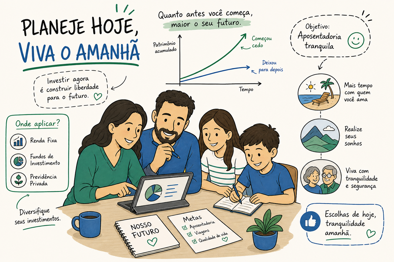 investir para aposentadoria onde aplicar e quanto poupar 1779019472517
