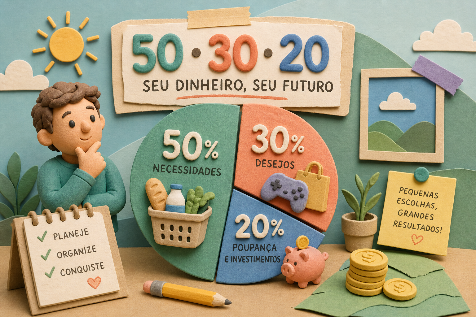 mtodo 50 30 20 organize seu dinheiro com exemplos reais 2