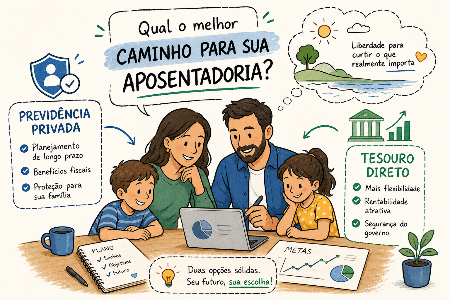 previdncia privada ou tesouro direto para aposentadoria 1779192261845